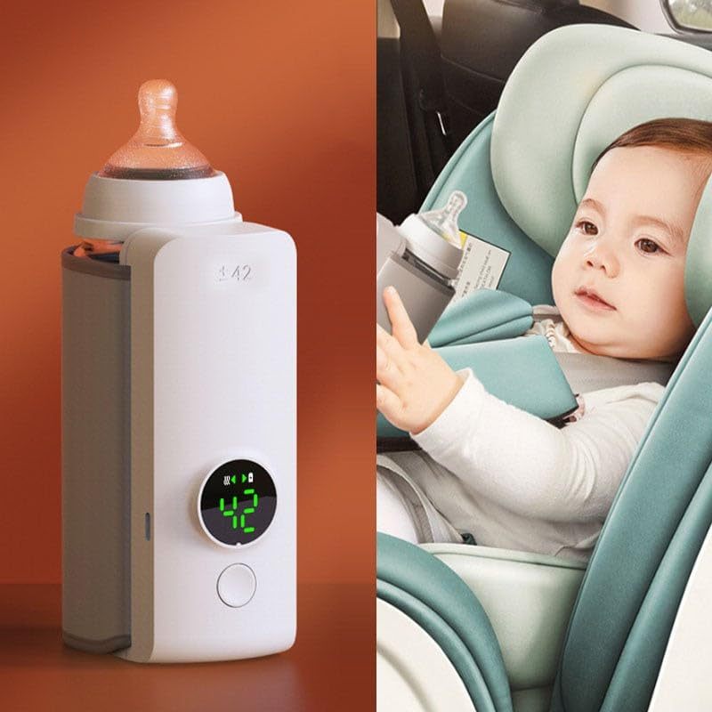 🍼 Chauffe-biberon portable sans fil rechargeable 🍼