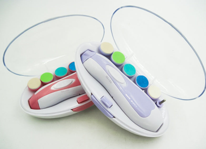 Kit de Manucure Multifonctionnel pour Bébé Kit avec Polisseuse à Ongles